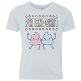 T-Shirts Heather White / YXS Friendsh!t Youth Triblend T-Shirt
