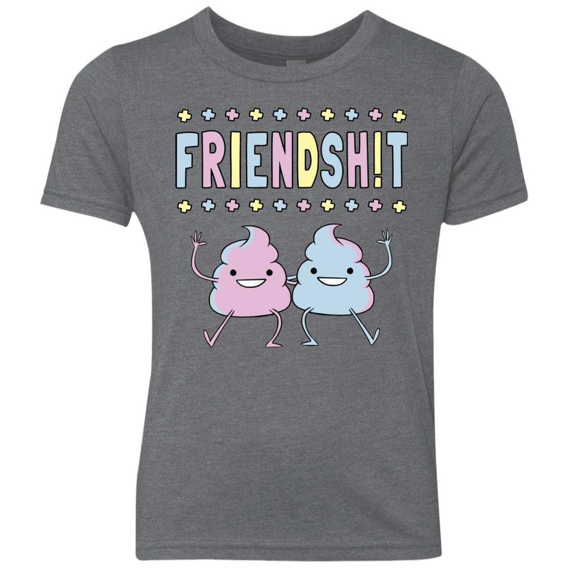 T-Shirts Premium Heather / YXS Friendsh!t Youth Triblend T-Shirt