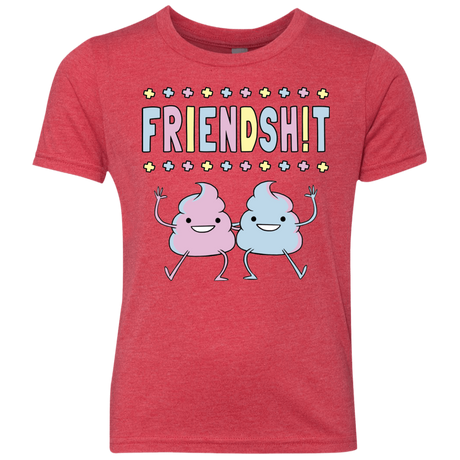 T-Shirts Vintage Red / YXS Friendsh!t Youth Triblend T-Shirt