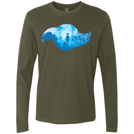 T-Shirts Military Green / S Friendship Men's Premium Long Sleeve