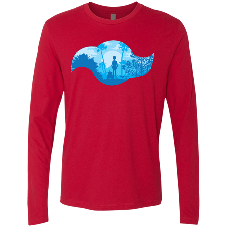 T-Shirts Red / S Friendship Men's Premium Long Sleeve