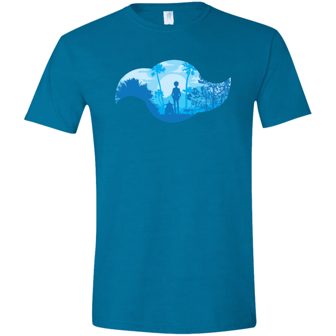 T-Shirts Antique Sapphire / S Friendship Men's Semi-Fitted Softstyle