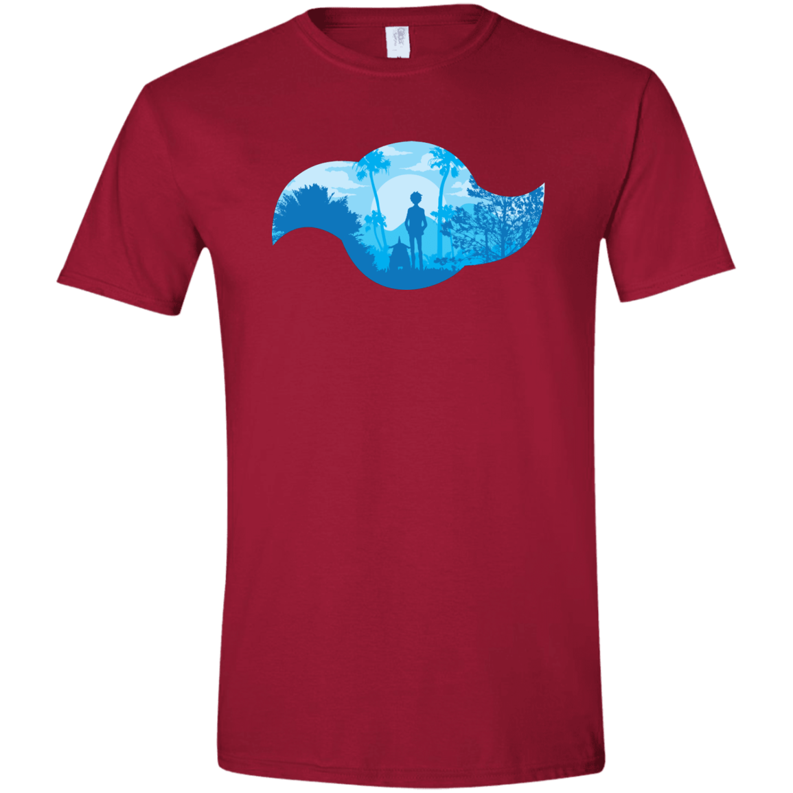 T-Shirts Cardinal Red / S Friendship Men's Semi-Fitted Softstyle