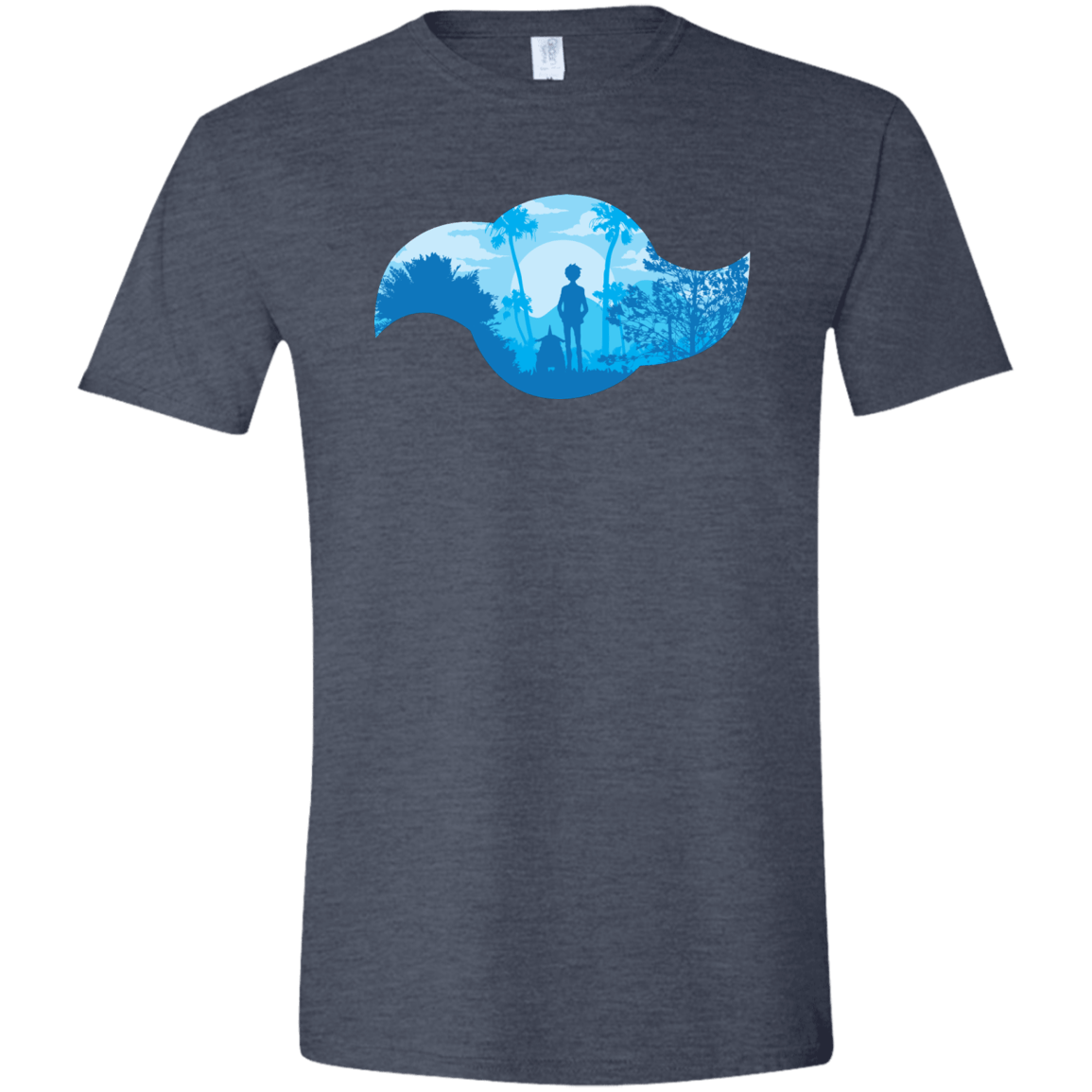 T-Shirts Heather Navy / S Friendship Men's Semi-Fitted Softstyle