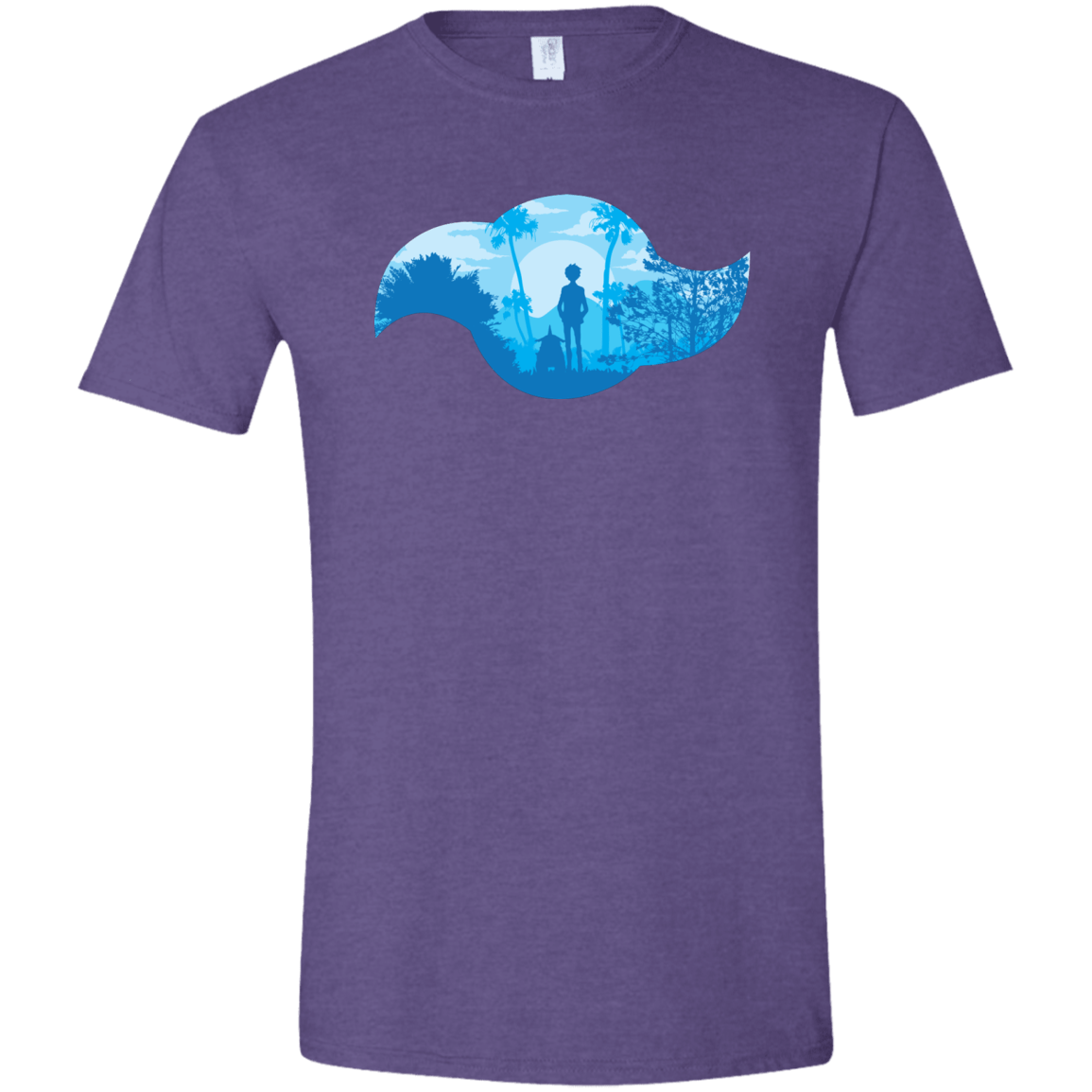 T-Shirts Heather Purple / S Friendship Men's Semi-Fitted Softstyle