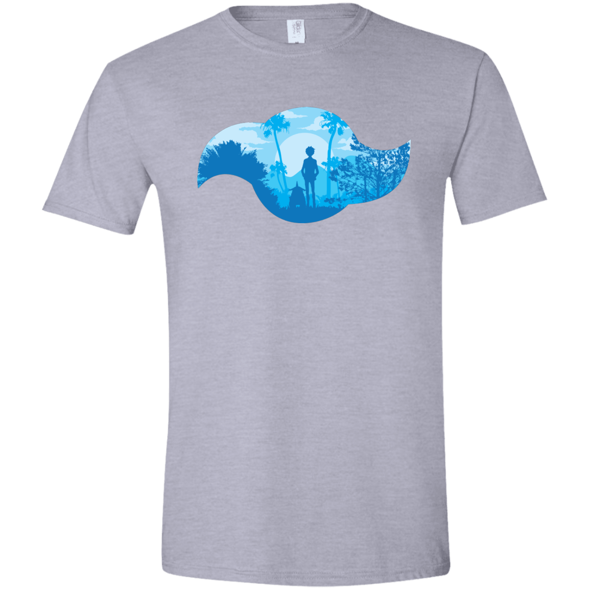 T-Shirts Sport Grey / X-Small Friendship Men's Semi-Fitted Softstyle