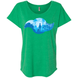T-Shirts Envy / X-Small Friendship Triblend Dolman Sleeve