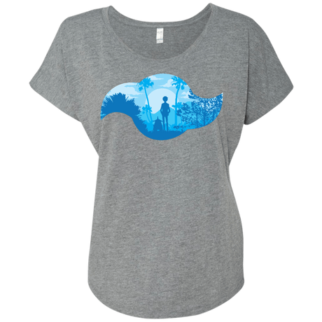 T-Shirts Premium Heather / X-Small Friendship Triblend Dolman Sleeve