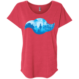 T-Shirts Vintage Red / X-Small Friendship Triblend Dolman Sleeve