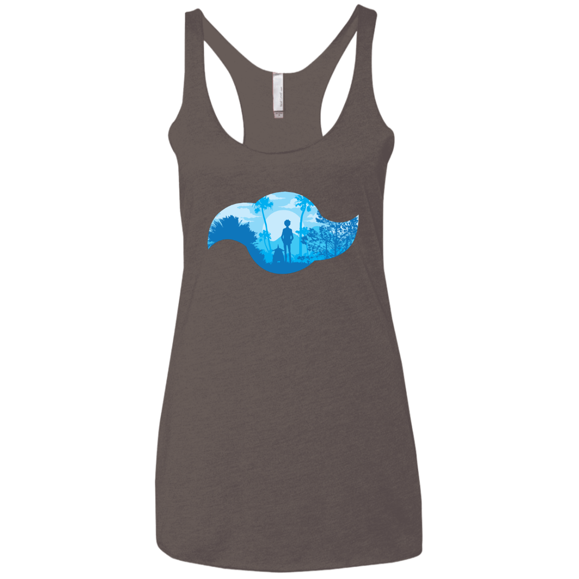 T-Shirts Macchiato / X-Small Friendship Women's Triblend Racerback Tank
