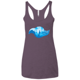 T-Shirts Vintage Purple / X-Small Friendship Women's Triblend Racerback Tank