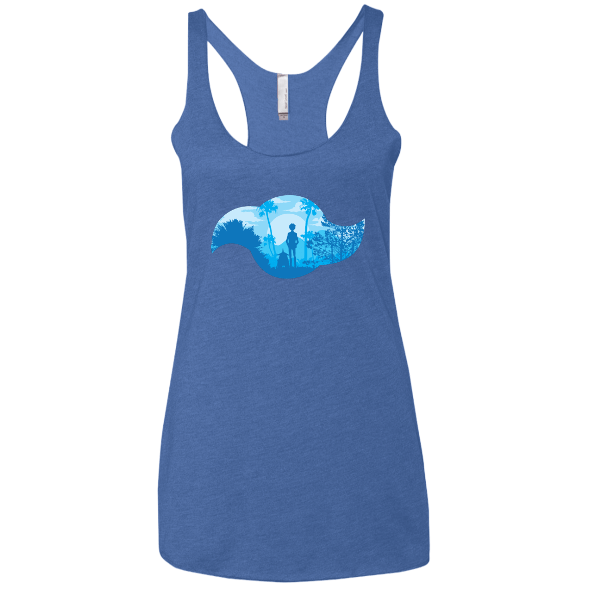 T-Shirts Vintage Royal / X-Small Friendship Women's Triblend Racerback Tank