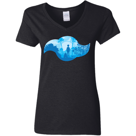 T-Shirts Black / S Friendship Women's V-Neck T-Shirt