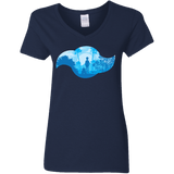 T-Shirts Navy / S Friendship Women's V-Neck T-Shirt