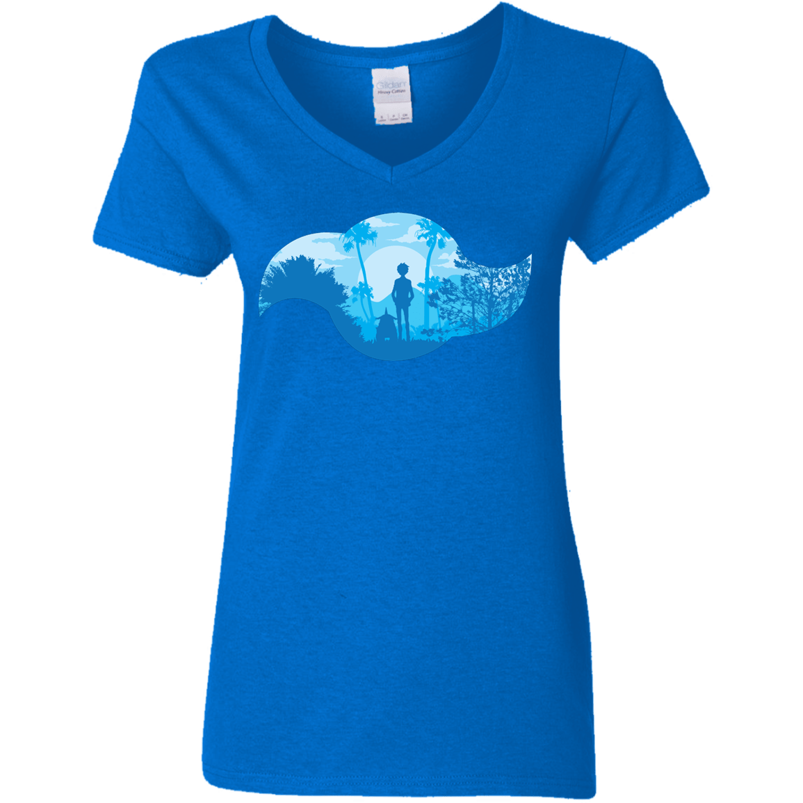 T-Shirts Royal / S Friendship Women's V-Neck T-Shirt