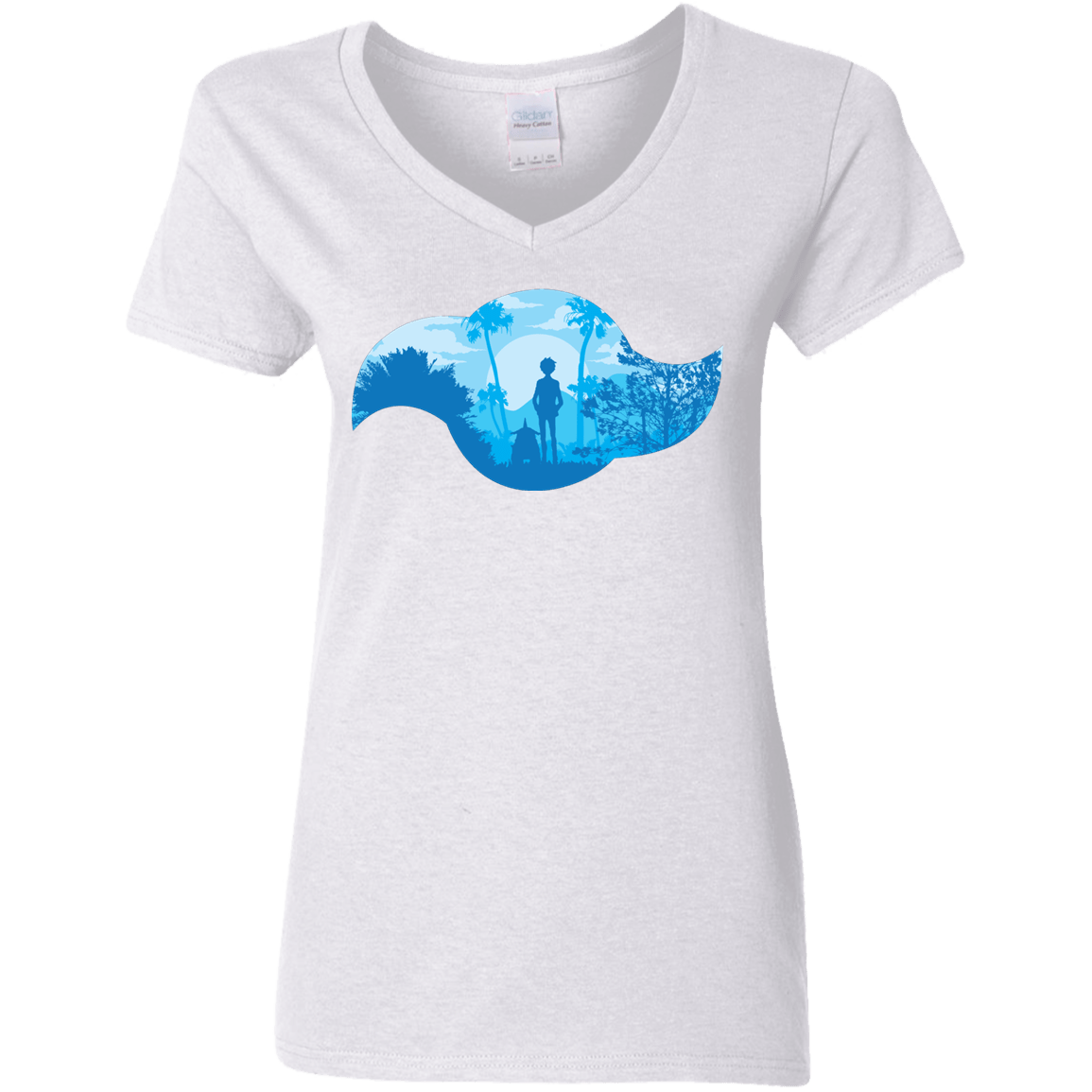 T-Shirts White / S Friendship Women's V-Neck T-Shirt