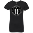 T-Shirts Black / YXS Fringe Logo Vintage Girls Premium T-Shirt