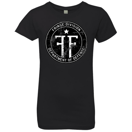 T-Shirts Black / YXS Fringe Logo Vintage Girls Premium T-Shirt