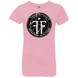 T-Shirts Light Pink / YXS Fringe Logo Vintage Girls Premium T-Shirt