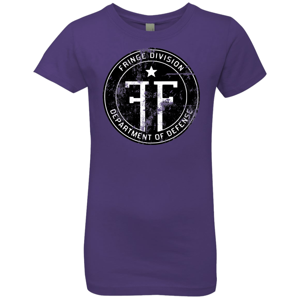 T-Shirts Purple Rush / YXS Fringe Logo Vintage Girls Premium T-Shirt