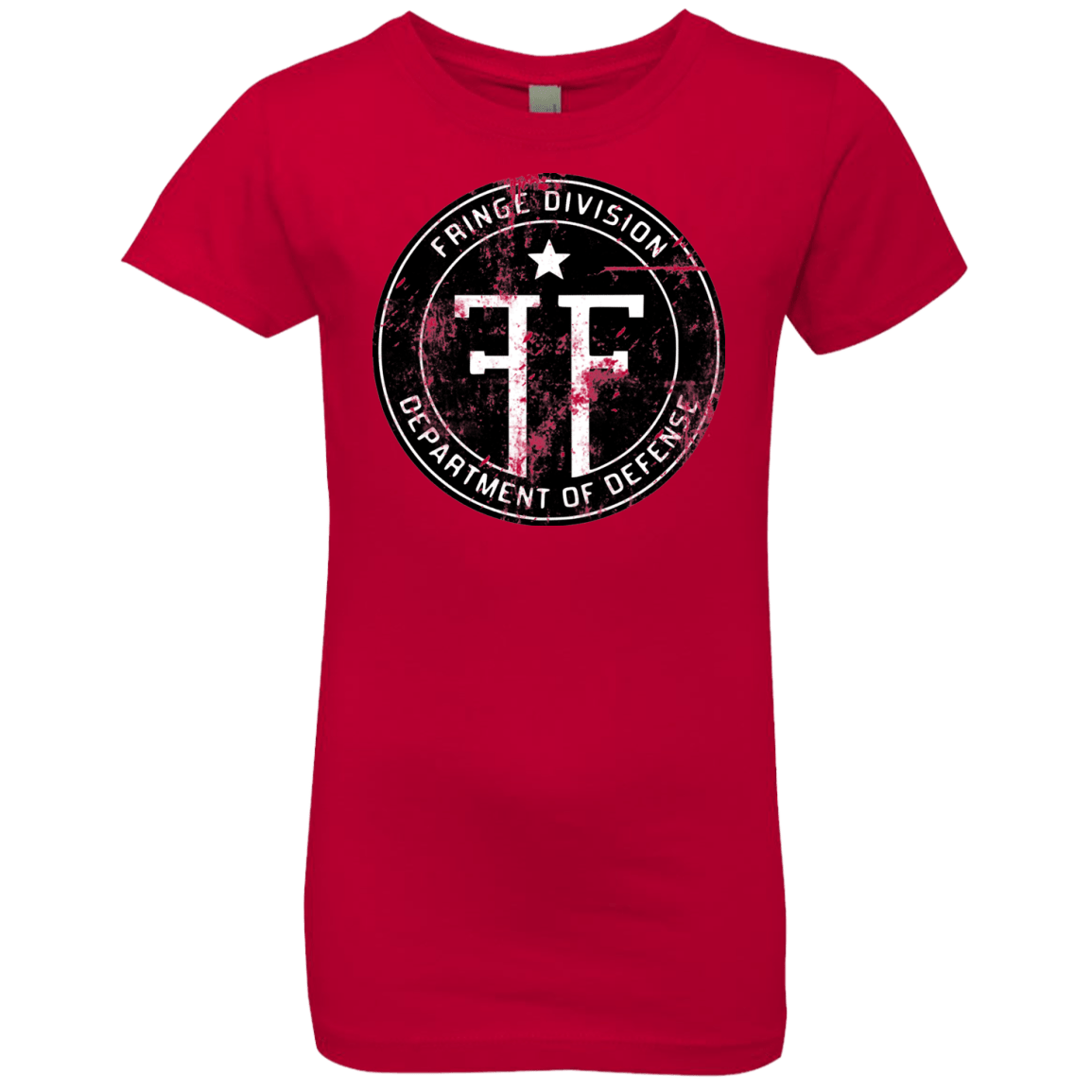 T-Shirts Red / YXS Fringe Logo Vintage Girls Premium T-Shirt