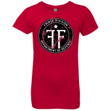 T-Shirts Red / YXS Fringe Logo Vintage Girls Premium T-Shirt