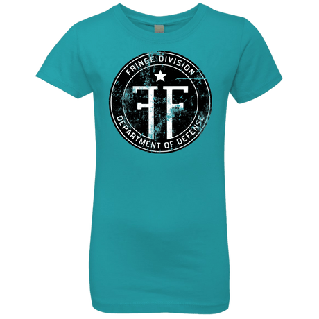 T-Shirts Tahiti Blue / YXS Fringe Logo Vintage Girls Premium T-Shirt