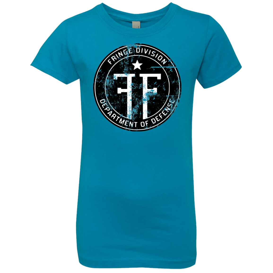 T-Shirts Turquoise / YXS Fringe Logo Vintage Girls Premium T-Shirt
