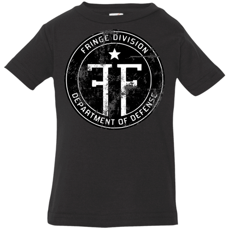 T-Shirts Black / 6 Months Fringe Logo Vintage Infant PremiumT-Shirt