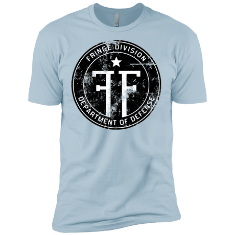 T-Shirts Light Blue / X-Small Fringe Logo Vintage Men's Premium T-Shirt