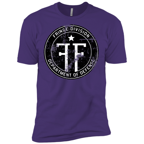 T-Shirts Purple / X-Small Fringe Logo Vintage Men's Premium T-Shirt