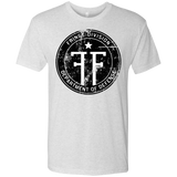 T-Shirts Heather White / Small Fringe Logo Vintage Men's Triblend T-Shirt