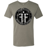 T-Shirts Venetian Grey / Small Fringe Logo Vintage Men's Triblend T-Shirt