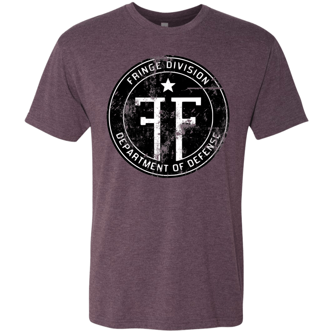 T-Shirts Vintage Purple / Small Fringe Logo Vintage Men's Triblend T-Shirt
