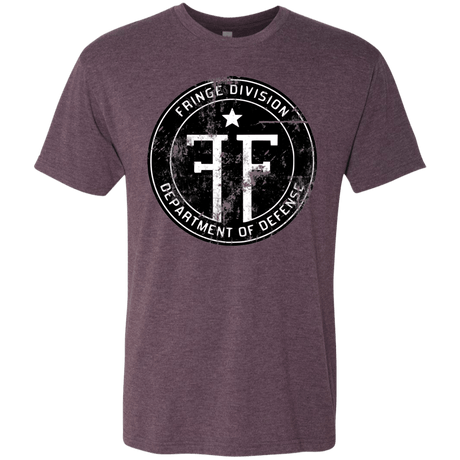 T-Shirts Vintage Purple / Small Fringe Logo Vintage Men's Triblend T-Shirt