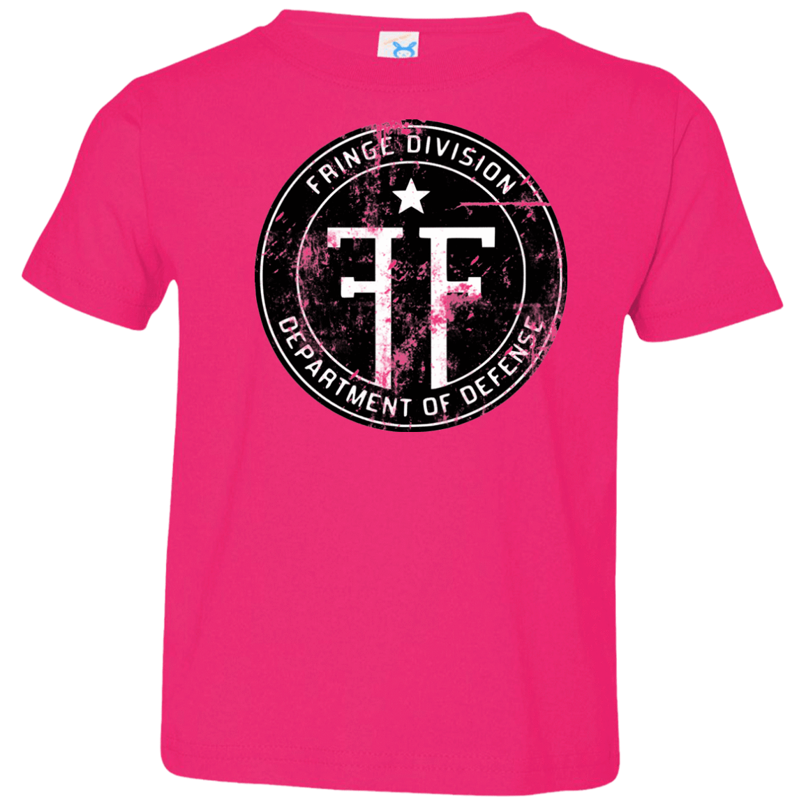 T-Shirts Hot Pink / 2T Fringe Logo Vintage Toddler Premium T-Shirt