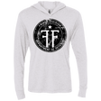 T-Shirts Heather White / X-Small Fringe Logo Vintage Triblend Long Sleeve Hoodie Tee