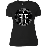 T-Shirts Black / X-Small Fringe Logo Vintage Women's Premium T-Shirt
