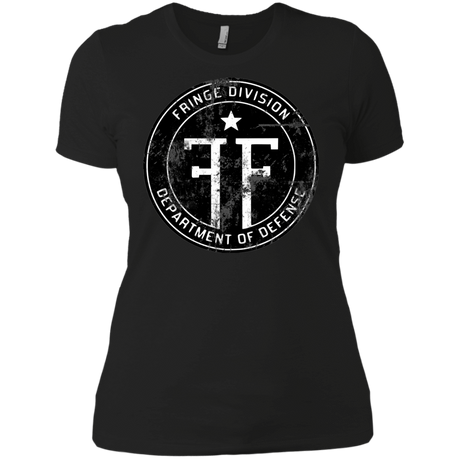 T-Shirts Black / X-Small Fringe Logo Vintage Women's Premium T-Shirt