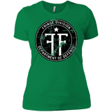 T-Shirts Kelly Green / X-Small Fringe Logo Vintage Women's Premium T-Shirt