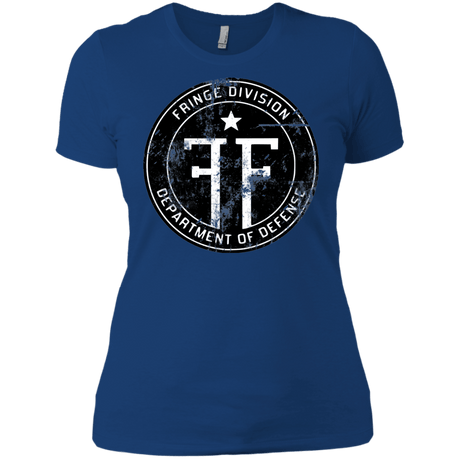 T-Shirts Royal / X-Small Fringe Logo Vintage Women's Premium T-Shirt