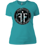 T-Shirts Tahiti Blue / X-Small Fringe Logo Vintage Women's Premium T-Shirt