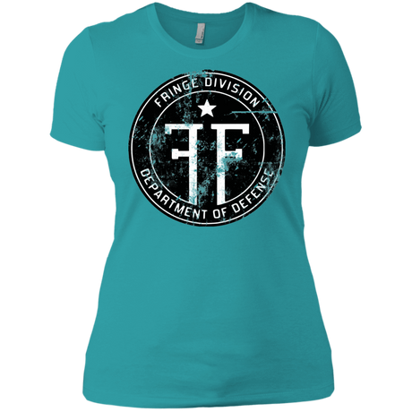 T-Shirts Tahiti Blue / X-Small Fringe Logo Vintage Women's Premium T-Shirt