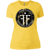 T-Shirts Vibrant Yellow / X-Small Fringe Logo Vintage Women's Premium T-Shirt