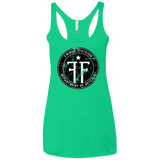 T-Shirts Envy / X-Small Fringe Logo Vintage Women's Triblend Racerback Tank