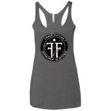 T-Shirts Premium Heather / X-Small Fringe Logo Vintage Women's Triblend Racerback Tank