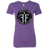 T-Shirts Purple Rush / Small Fringe Logo Vintage Women's Triblend T-Shirt