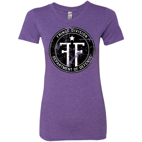 T-Shirts Purple Rush / Small Fringe Logo Vintage Women's Triblend T-Shirt