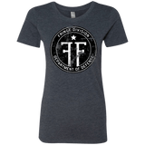 T-Shirts Vintage Navy / Small Fringe Logo Vintage Women's Triblend T-Shirt