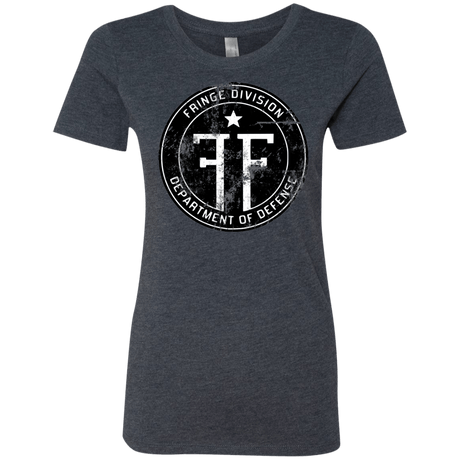 T-Shirts Vintage Navy / Small Fringe Logo Vintage Women's Triblend T-Shirt